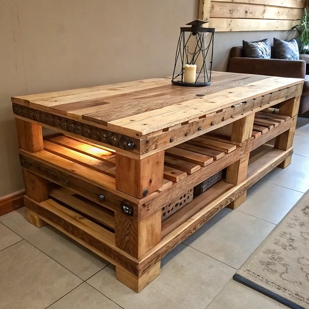 Handcrafted pallet furniture
